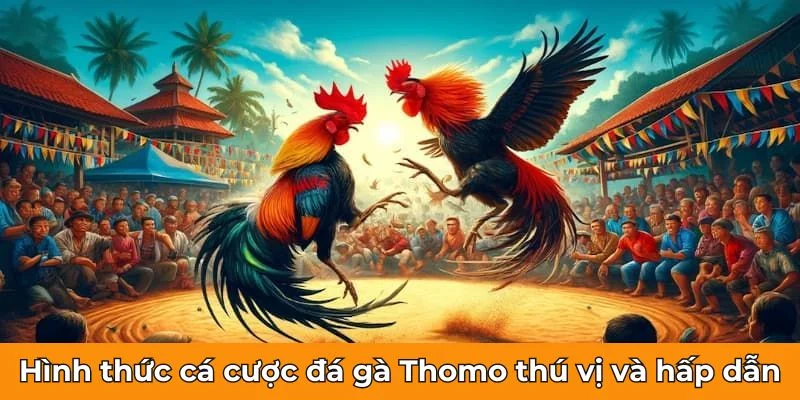 Hình thức cá cược đá gà Thomo thú vị và hấp dẫn